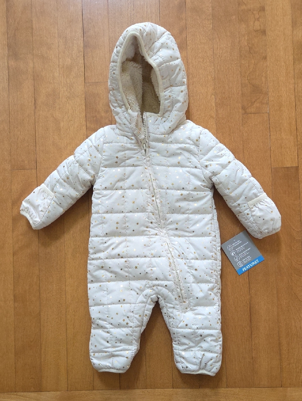 Baby Girls LULLABY LANE Quilted Snowsuit Pram Size 0/3  3/6 6/9 18 Months NWT